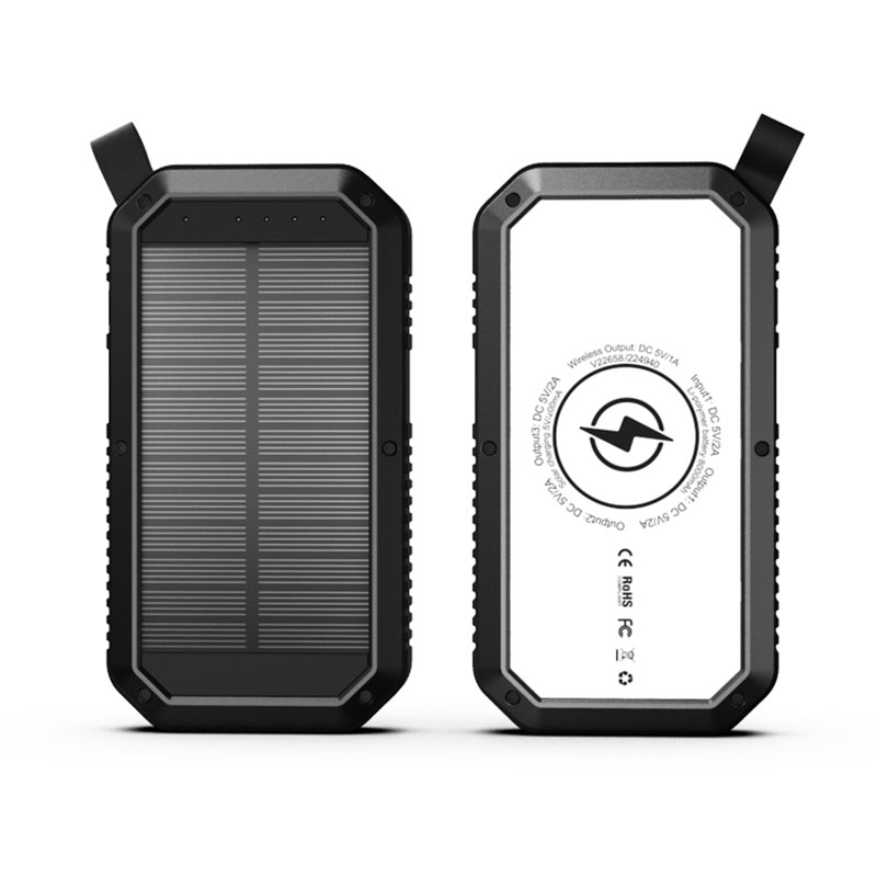 Каковы преимущества водонепроницаемого аккумулятора Solar Power Bank емкостью 20000 мАч по сравнению с обычными аккумуляторами Power Bank?
